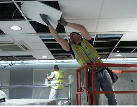 Installation of PVC Ceiling
